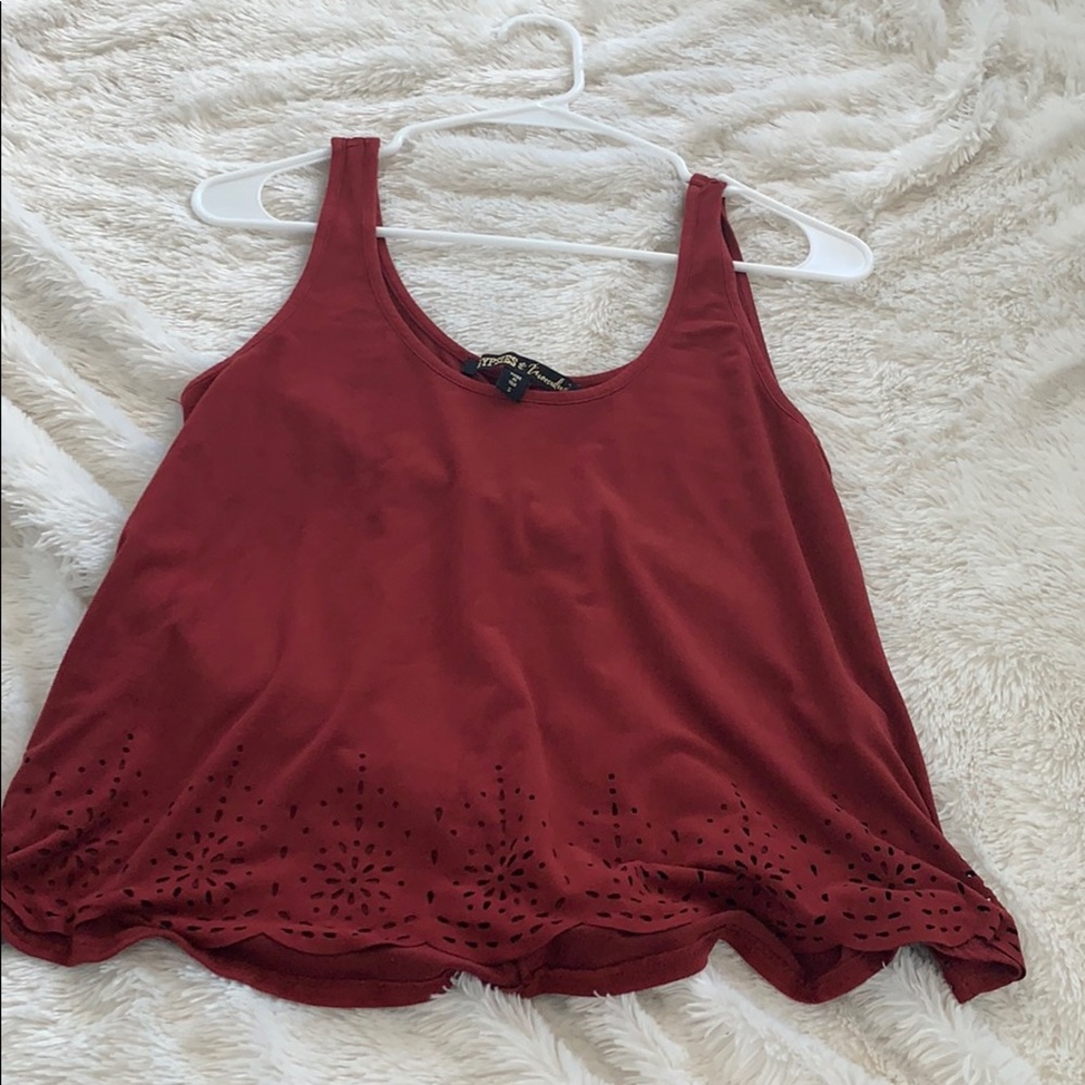 Beautiful red tank